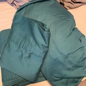 Queen sheet set (teal)